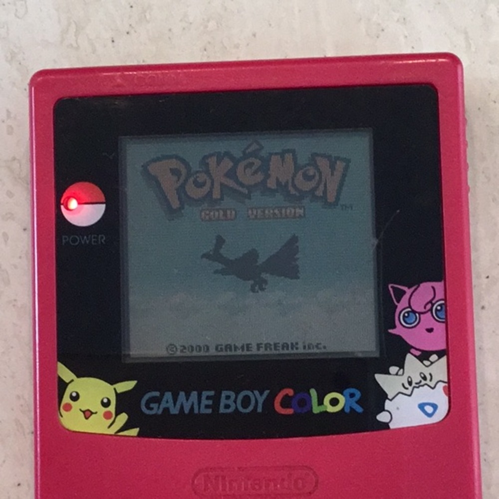 Pokemon Gold Version Nintendo Gameboy Color Game Boy Authentic 2000 Original - Picture 9 of 16
